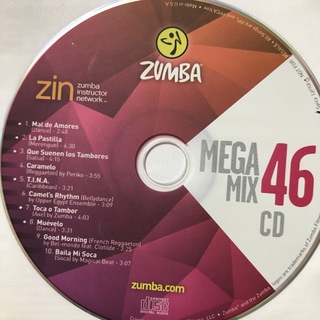 ズンバ(Zumba)のズンバ　MEGAMIX46  CD(クラブ/ダンス)
