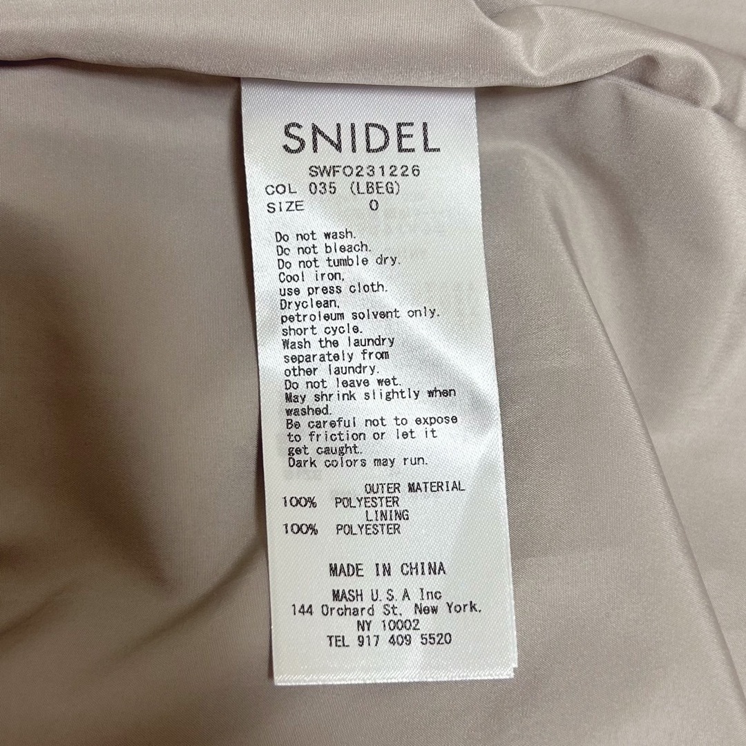 SNIDEL(スナイデル)のSNIDEL ワンピース レディースのワンピース(ロングワンピース/マキシワンピース)の商品写真