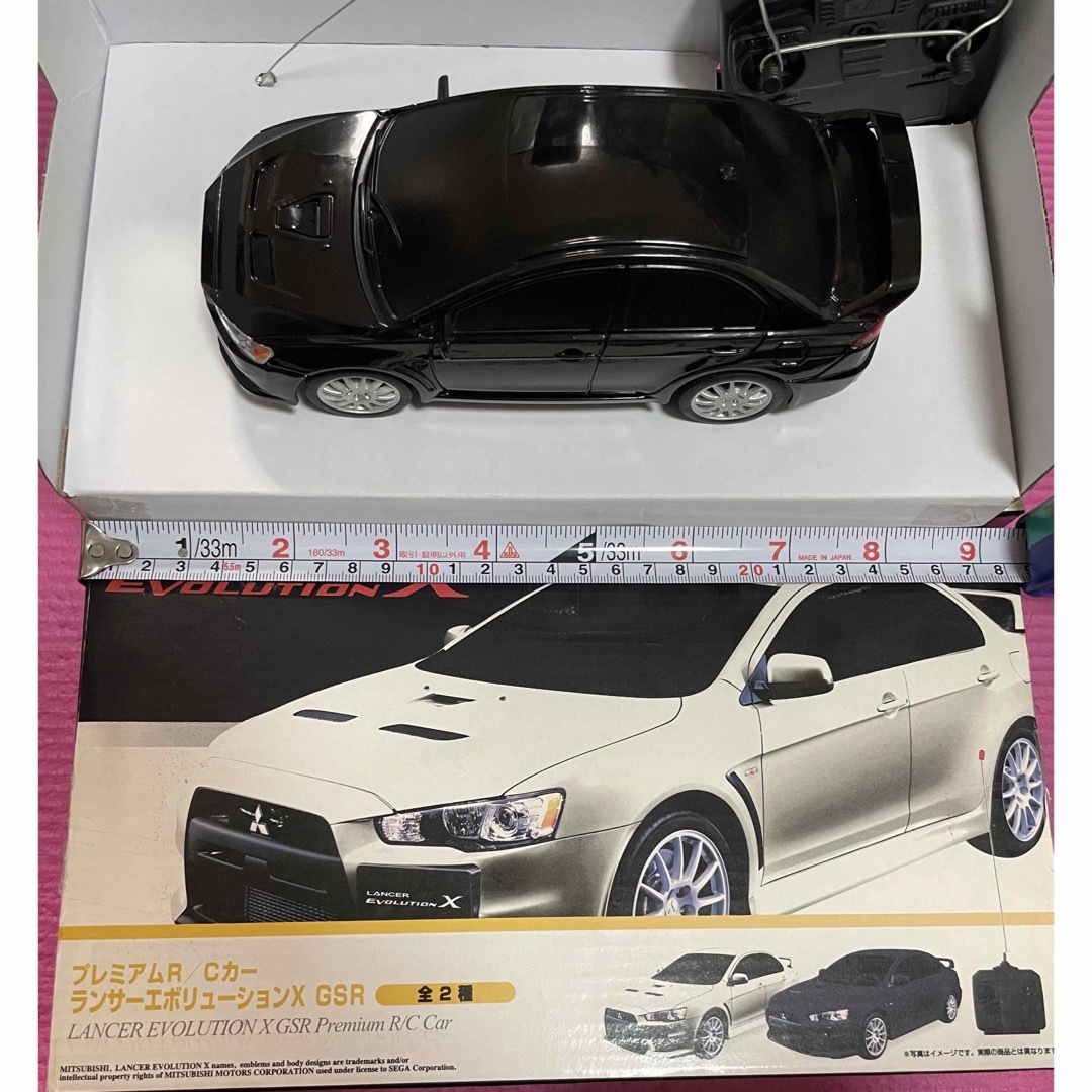 三菱(ミツビシ)のプレミアムR/Cカー　ランサーエボルーション X GSR 全2種 エンタメ/ホビーのおもちゃ/ぬいぐるみ(トイラジコン)の商品写真