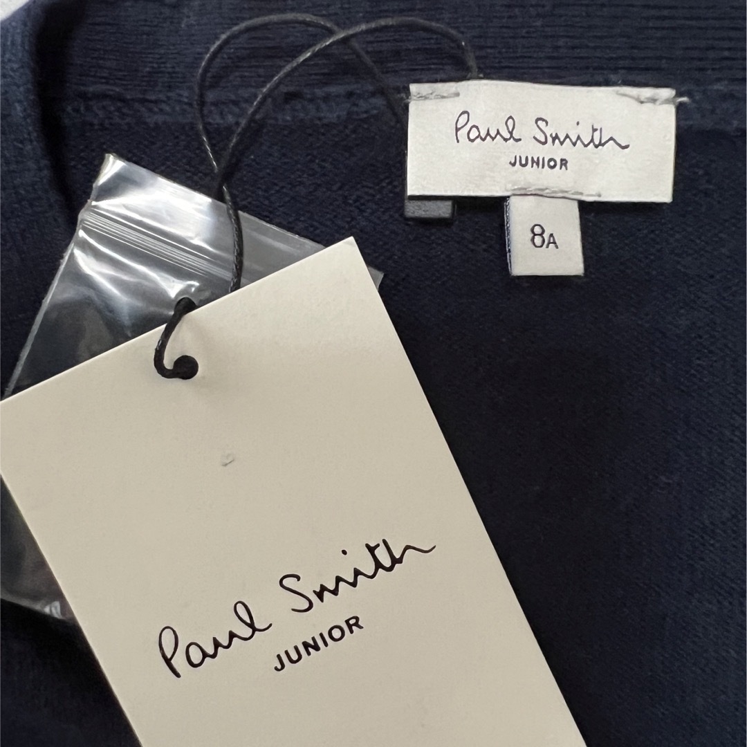 Paul Smith(ポールスミス)のPaul Smith ポールスミス新品カーディガン8A キッズ/ベビー/マタニティのキッズ服男の子用(90cm~)(カーディガン)の商品写真