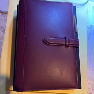 ファイロファックス(Filofax)のKnox ピアス　プレミアム　ワイン　バイブル(手帳)