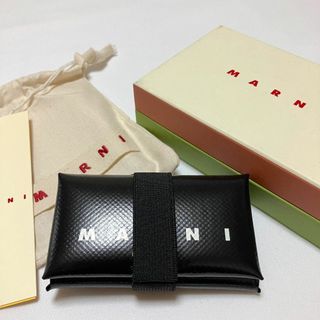 Marni - 新品 23ss マルニ オリガミウォレット 財布 黒 ブラック 5311