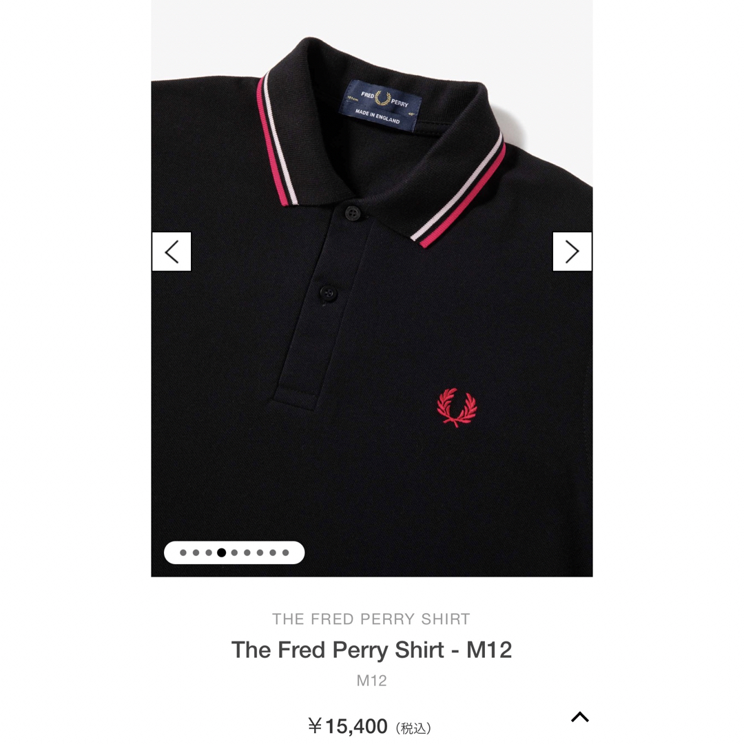 FRED PERRY   The Fred Perry Shirt   M 半袖ポロシャツの通販 by