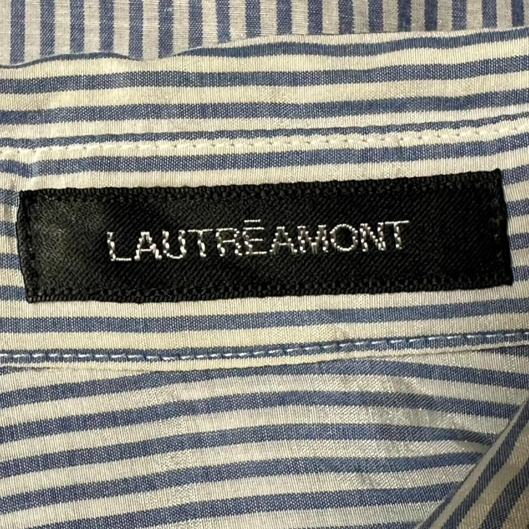 LAUTREAMONT(ロートレアモン)の【LAUTREAMONT】ロートレアモン　シャツ　トップス　羽織　ストライプ レディースのトップス(シャツ/ブラウス(長袖/七分))の商品写真