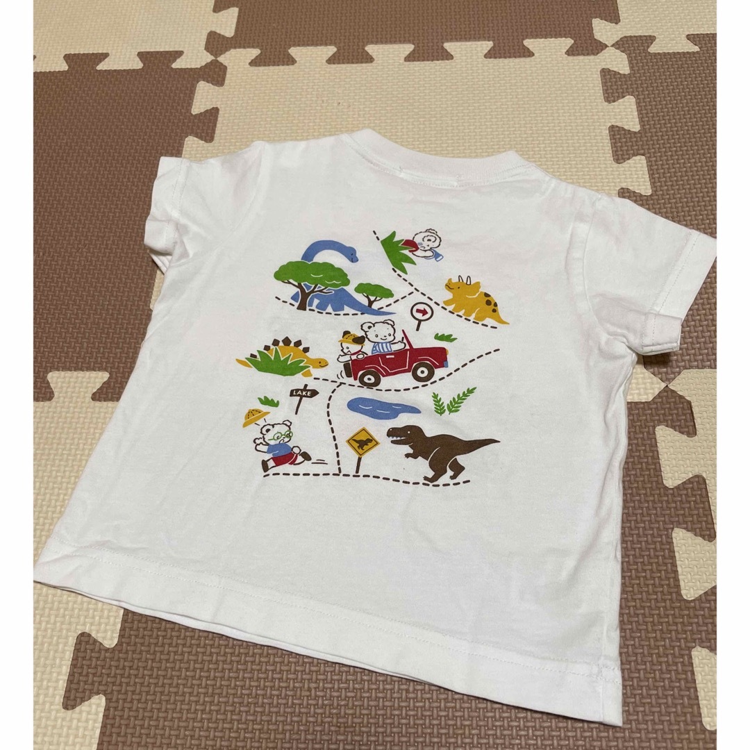 familiar(ファミリア)のファミリア　おはなしtシャツ　80 キッズ/ベビー/マタニティのキッズ服男の子用(90cm~)(Tシャツ/カットソー)の商品写真