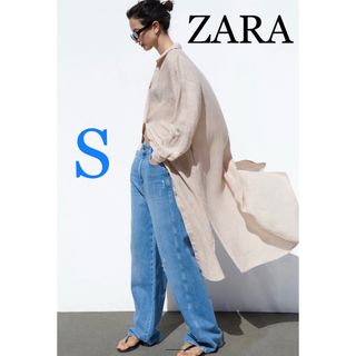 ZARA TRF 新品未使用品 大人気リネンワンピース