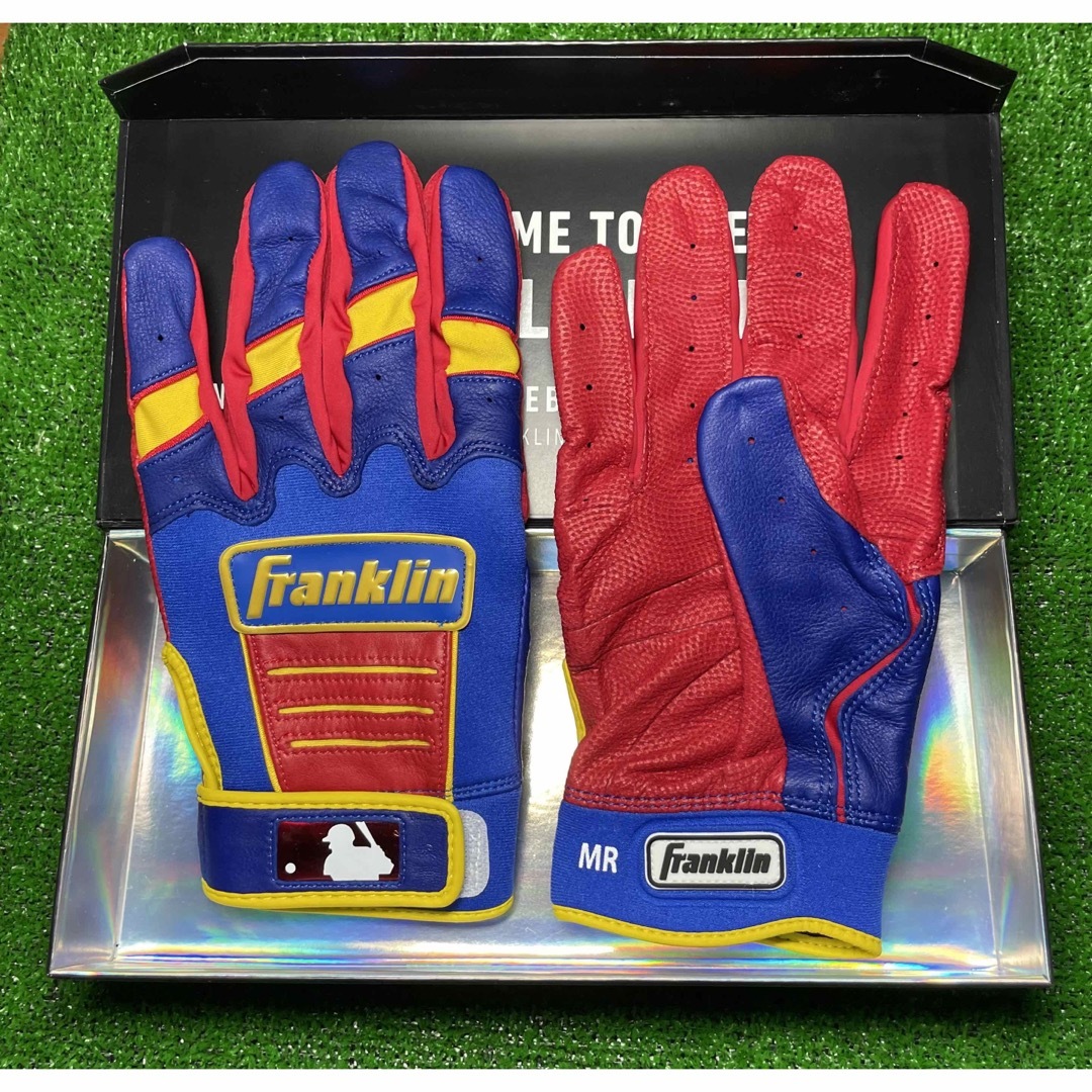 FRANKLYN(フランクリン)の特注フランクリンバッティンググローブ　両手L スポーツ/アウトドアの野球(ウェア)の商品写真