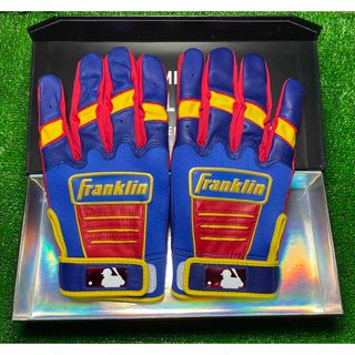 FRANKLYN - Franklin Custom CFX Pro 黄色×紫色 Mサイズ バッテの通販 FRANKLYN - Franklin Custom CFX Pro 黄色×紫色 Mサイズ バッテの通販