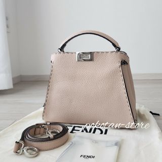 美品✨　フェンディ　ピーカブー　2way ハンドバッグ　ビジネス　A4 通勤