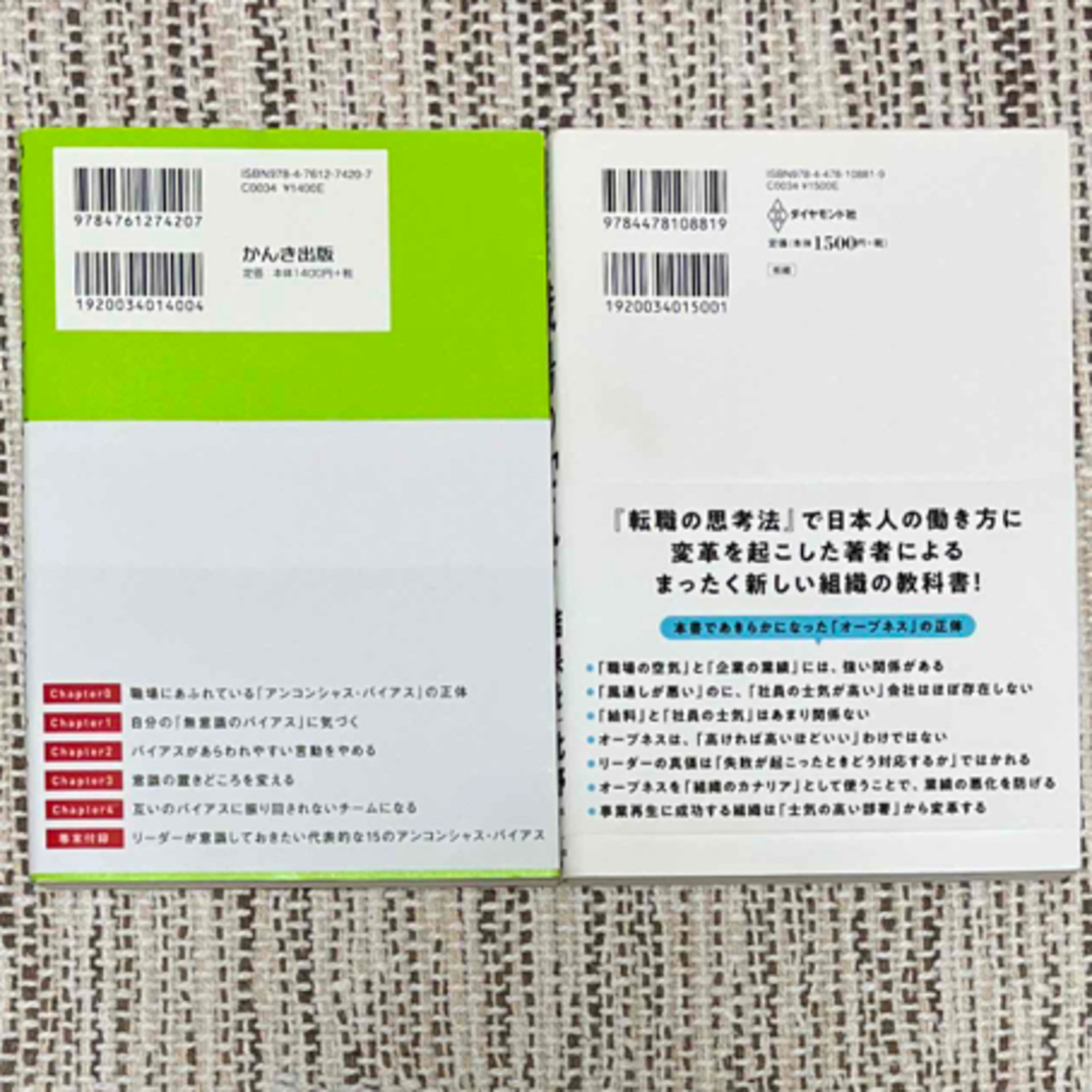 「アンコンシャスバイアス」マネジメント／オープネス職場の「空気」が結果を決める エンタメ/ホビーの本(ビジネス/経済)の商品写真