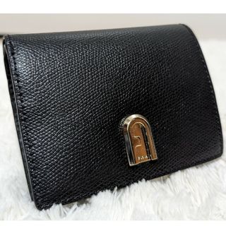 フルラ(Furla)のFURLA フルラ　折り財布　ブラック(財布)