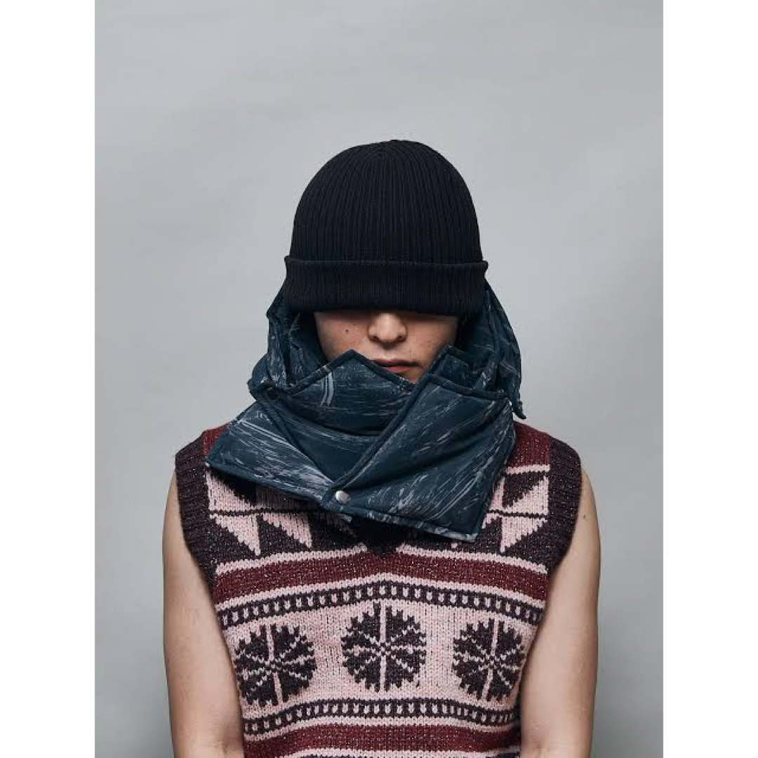 MASU 22AW DIAMOND PUFFER SCARF スカーフ