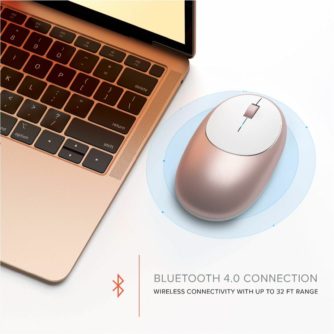 Satechi アルミニウム M1 Bluetooth ワイヤレス マウス 充電