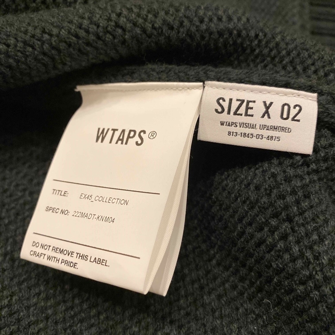 W)taps(ダブルタップス)のWTAPS 22AW PALMER OLIVE DRAB サイズM メンズのトップス(カーディガン)の商品写真