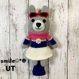 ゴルフ　ヘッドカバー　UT用　うさぎ　ハンドメイド(その他)