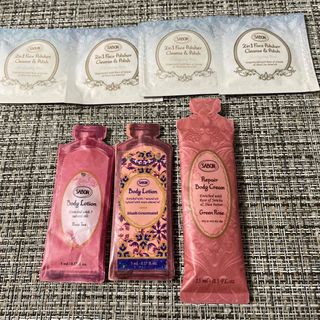 サボン(SABON)のサボン　フェイスポリッシャー　ボディローション　ボディクリーム　サンプル(サンプル/トライアルキット)