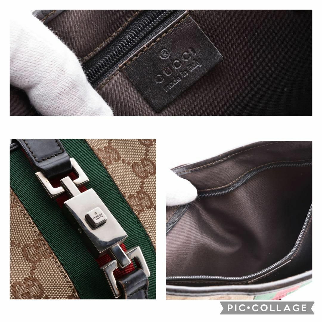 GUCCI グッチ　ジャッキー　GGキャンバス　シェリーライン　23072603