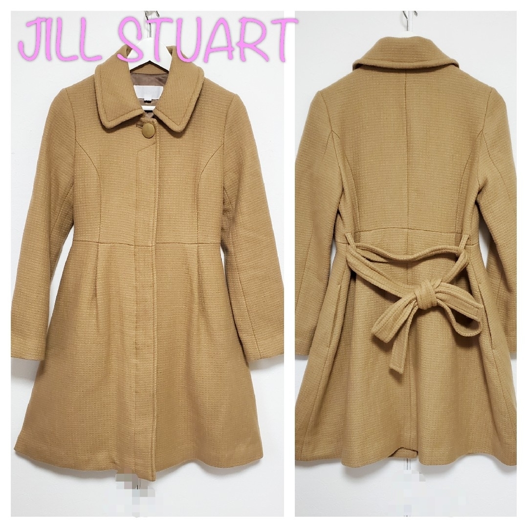 JILLSTUART(ジルスチュアート)の【M】ジルスチュアート　ステンカラー　コート レディースのジャケット/アウター(トレンチコート)の商品写真