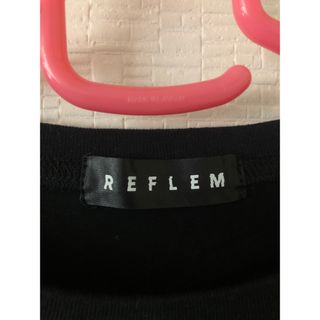 REFLEM レフレム ラインストーン ボーダー クロップド Tシャツ