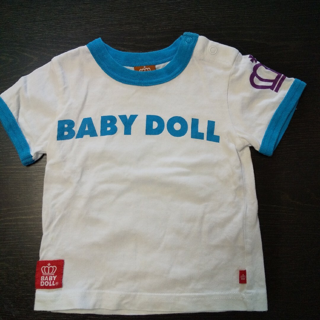 BABYDOLL(ベビードール)のBABYDOLL半袖Tシャツsize80 キッズ/ベビー/マタニティのベビー服(~85cm)(Ｔシャツ)の商品写真