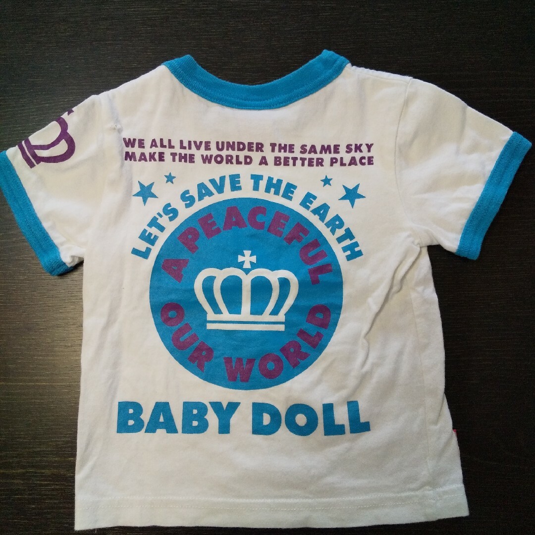 BABYDOLL(ベビードール)のBABYDOLL半袖Tシャツsize80 キッズ/ベビー/マタニティのベビー服(~85cm)(Ｔシャツ)の商品写真