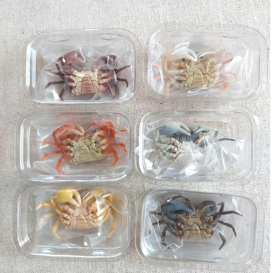 サワガニガチャ ネイチャーテクニカラー フィギュア マスコット リアル