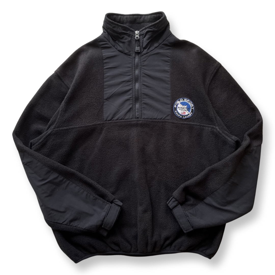 【90s】POLO SPORT プルオーバー フリースジャケット L USA製 | フリマアプリ ラクマ