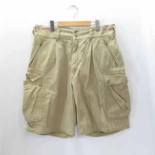 RRL ダブルアールエル　ショートパンツ　M 赤色　USA製　三つ星　90s