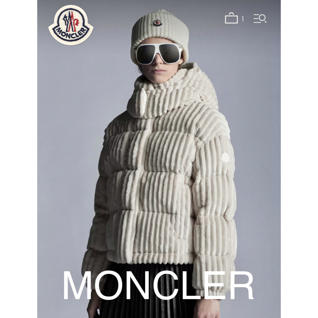 MONCLER レディース　ダウンジャケット　正規品　証明タグ付き