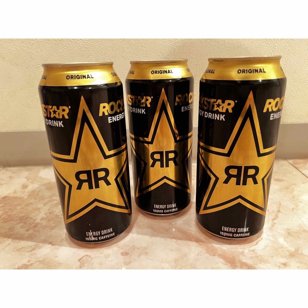 Rockstar ロックスター エナジードリンク アメリカ 輸入品 モンスター 食品/飲料/酒の飲料(ソフトドリンク)の商品写真