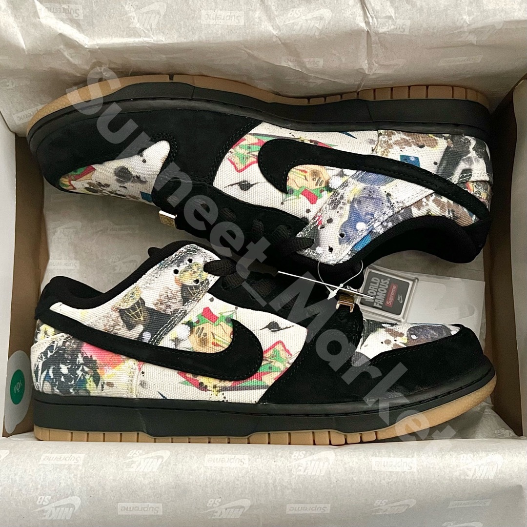 Supreme(シュプリーム)の送込28!! Supreme×NIKE ラメルジーDUNK LOW メンズの靴/シューズ(スニーカー)の商品写真