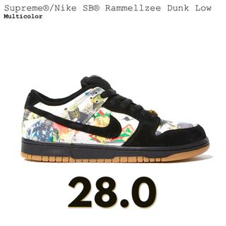 シュプリーム(Supreme)の送込28!! Supreme×NIKE ラメルジーDUNK LOW(スニーカー)