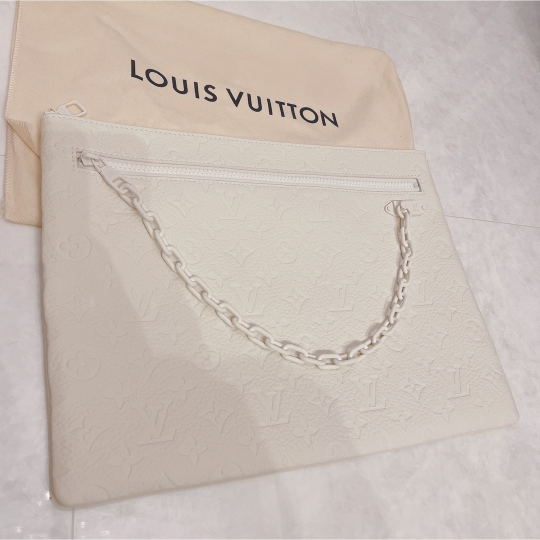 LOUIS VUITTON(ルイヴィトン)の新品未使用品♡ルイヴィトン クラッチバッグ ヴァージルアブロー コラボ 限定品♡ メンズのバッグ(セカンドバッグ/クラッチバッグ)の商品写真