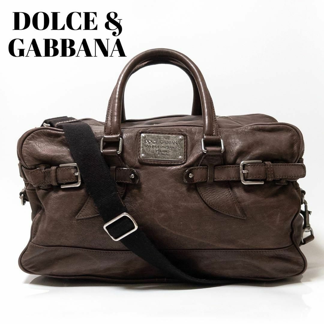 ドルチェ\u0026ガッバーナ Dolce \u0026 Gabbana  ボストンバッグ