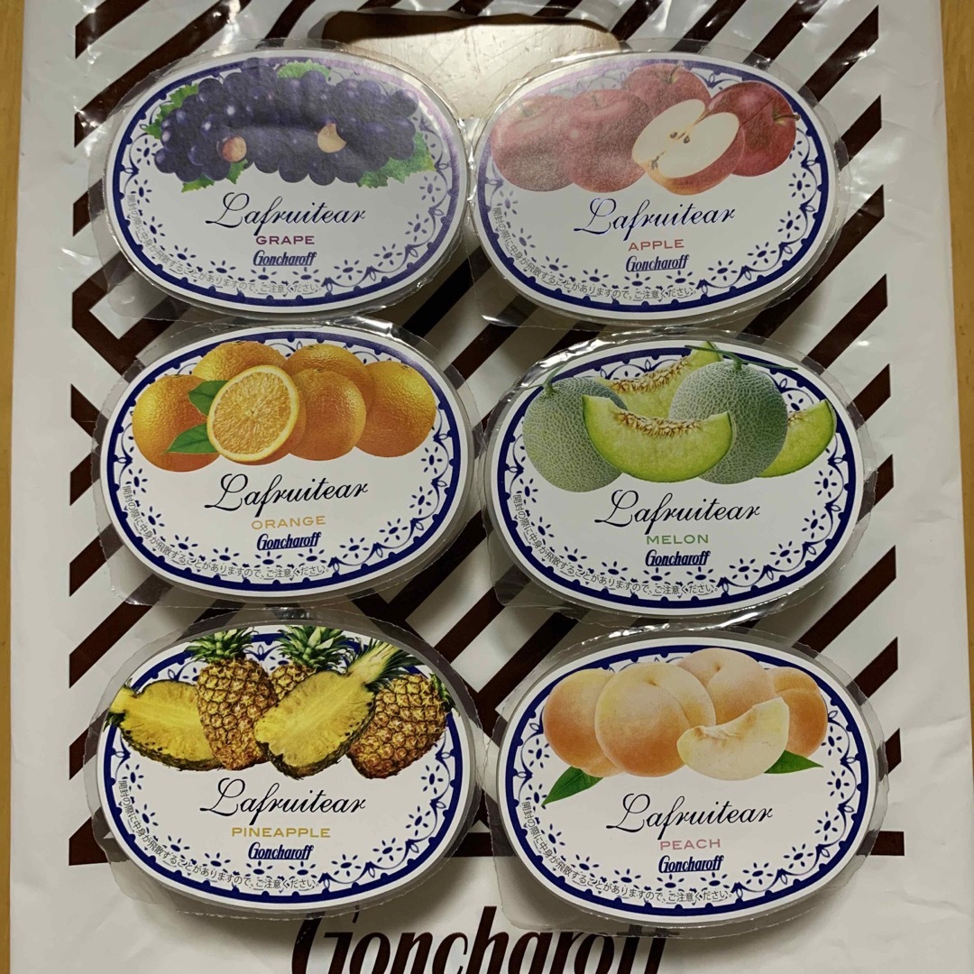 Goncharoff(ゴンチャロフ)のゴンチャロフ　ゼリー　6個 食品/飲料/酒の食品(菓子/デザート)の商品写真