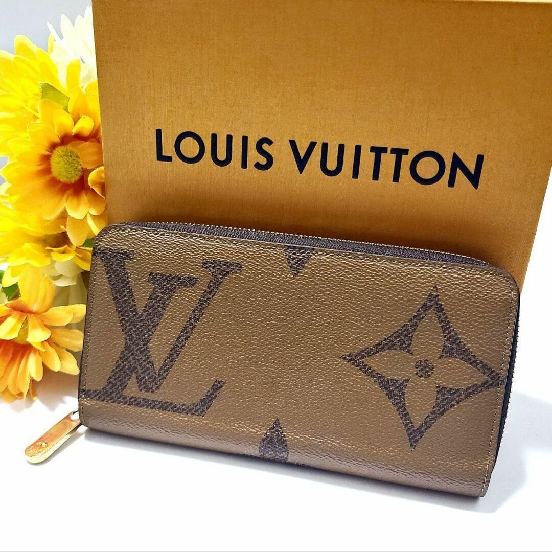 M69353 Louis Vuitton Giant Monogram Reverse Zippy Wallet