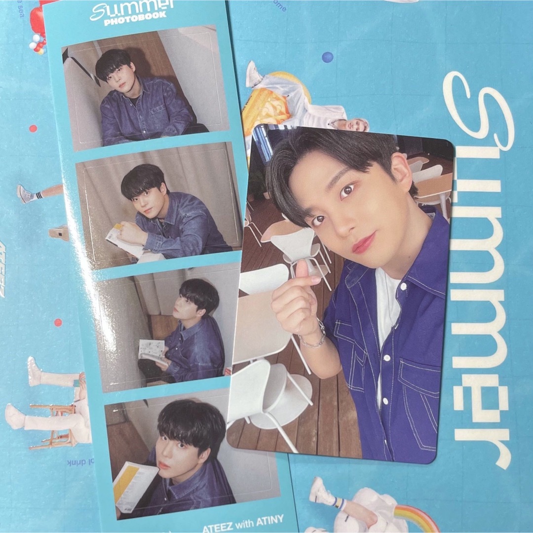 ATEEZ ソンファsummerphotobook 特典トレカ