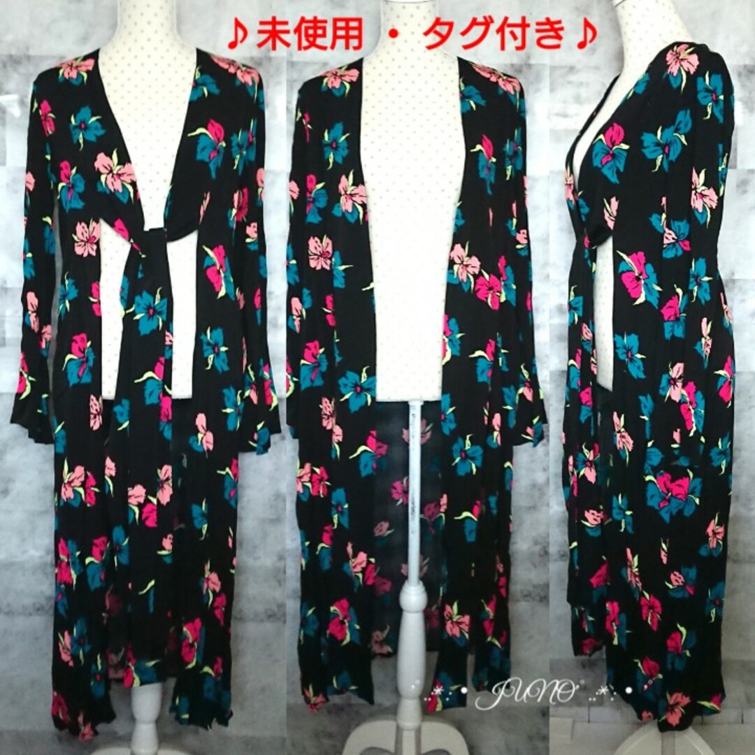 SLY(スライ)のLIQUIDLY ORCHID GOWN♡SLY スライ 未使用 タグ付き レディースのトップス(カーディガン)の商品写真