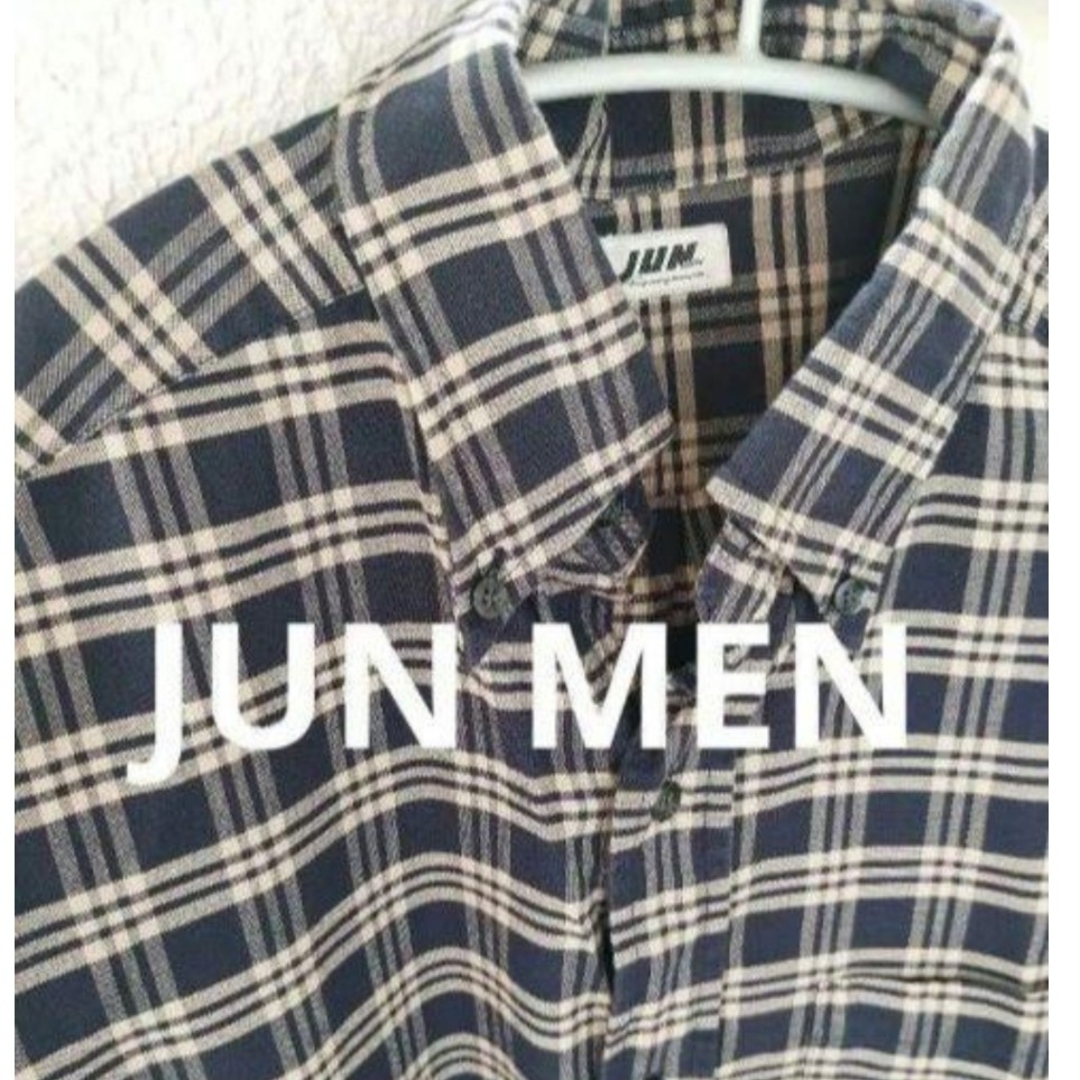 JUNMEN/ジュンメン　長袖チェックシャツ 2