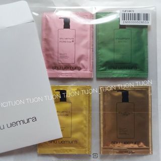 シュウウエムラ(shu uemura)のシュウウエムラ リニューアル後含む クレンジング サンプル パウチ 8セット(クレンジング/メイク落とし)