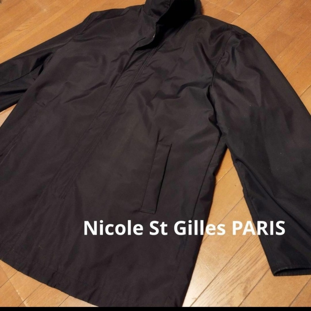 Nicole St Gilles　ビジネスハーフコート　BLACK sizeL