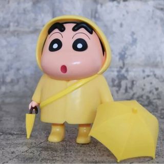 【即購入可】新品 15cm レインコートしんちゃんフィギュア 黄色 | フリマアプリ ラクマ