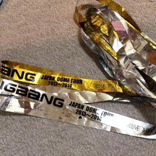 BIG BANG 金銀テープ(アイドルグッズ)