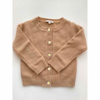 misha&puff Scallop cardigan Rose gold