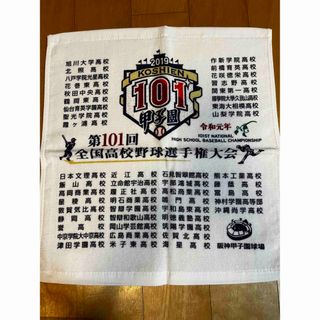 高校野球101回大会タオルハンカチ新品‼️(記念品/関連グッズ)