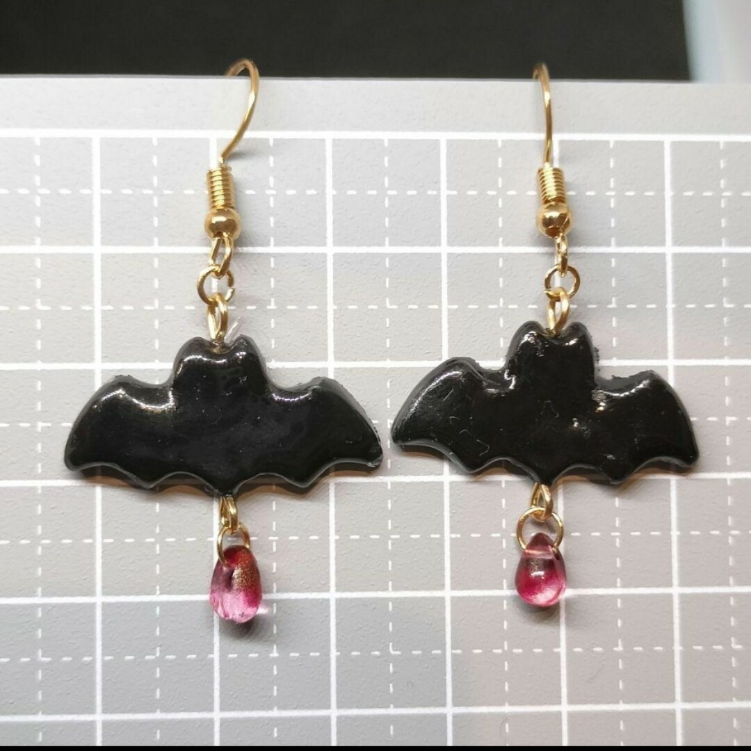コウモリピアス②