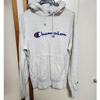 チャンピオン(Champion)のチャンピオン パーカー プルオーバー グレー ベージュ(パーカー)