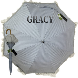 エムズグレイシー(M'S GRACY)のお値下げ　新品　グレイシー 　GRACY 　日傘　フリル(傘)