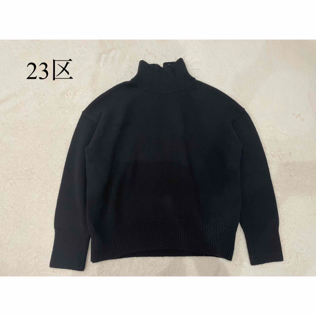 23区(ニジュウサンク)の23区　ウールカシミヤハイネックニット レディースのトップス(ニット/セーター)の商品写真