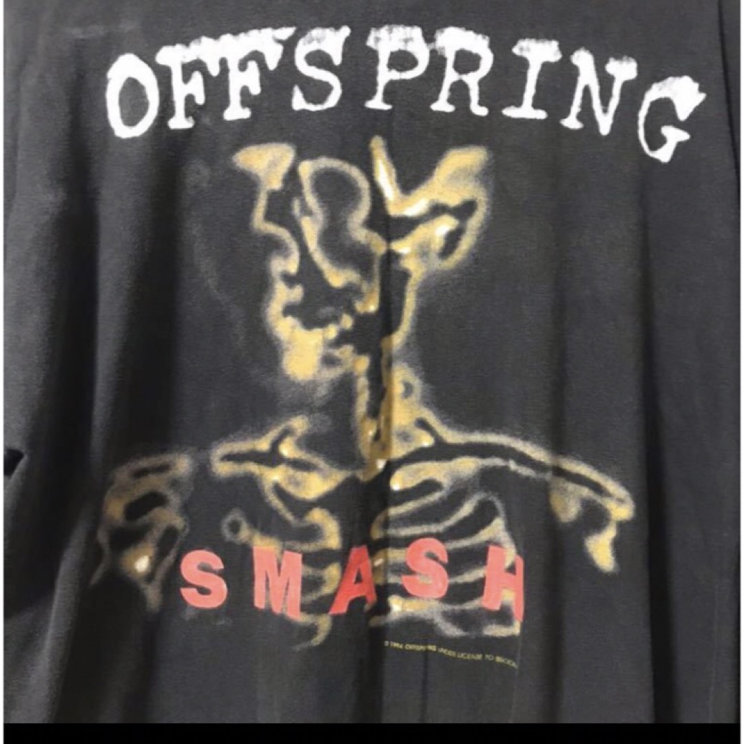 VTG 90s Offspring SMASH L/STシャツ/カットソー(半袖/袖なし)